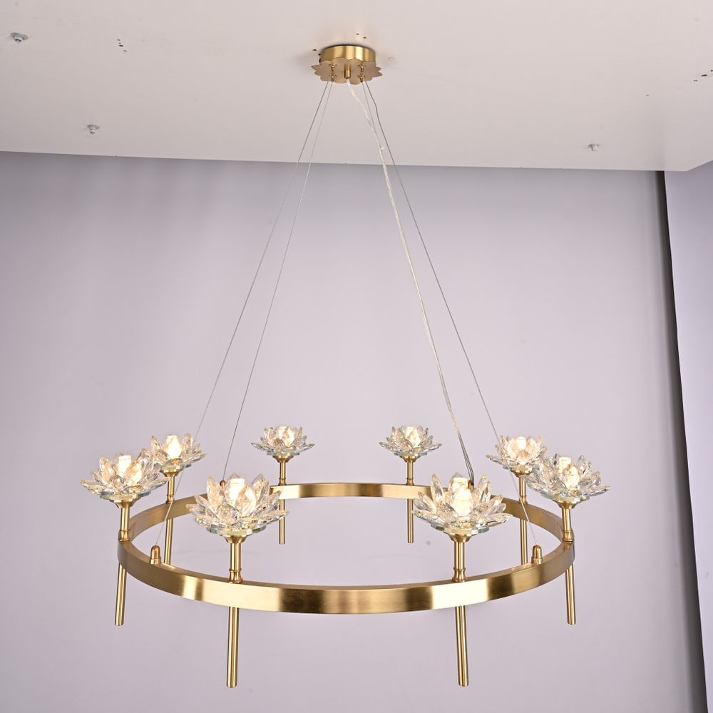 Подвесная Люстра Lotos D80 8 Lamps By Imperiumloft