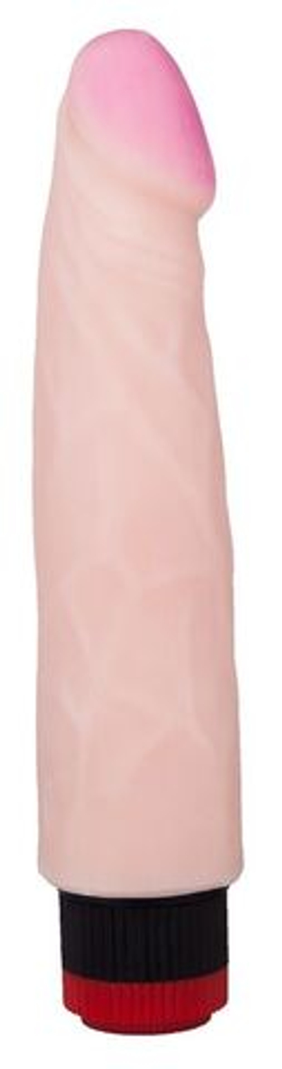 Вибромассажер со встроенным пультом - 22,2 см.