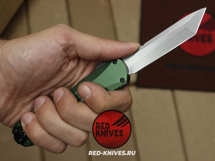 Heretic Knives Manticore-E T/E - зеленая рук, светлый клинок RK/Н106