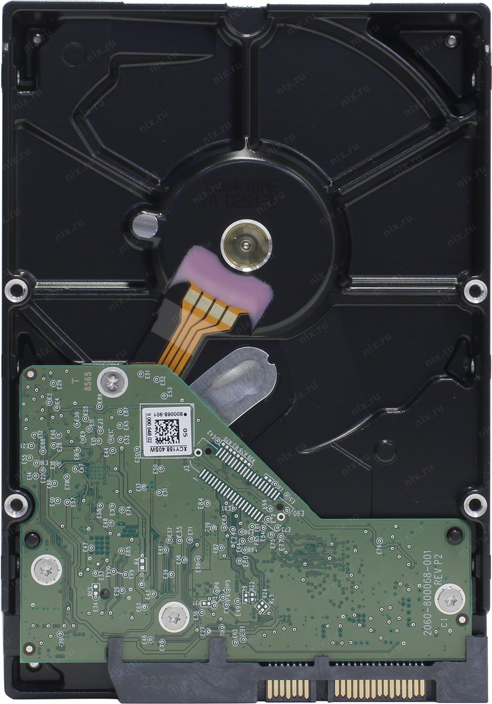 Жёсткий диск HDD 1 Tb SATA 6Gb/s Western Digital Blue WD10EZEX 3.5" 7200rpm 64Mb
