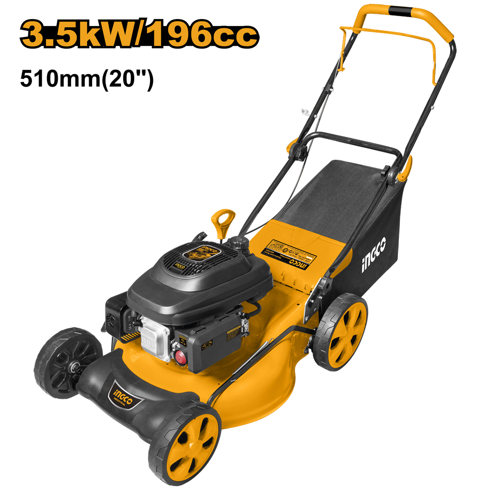 Бензиновая газонокосилка 3.5кВт (4.8л.с.)