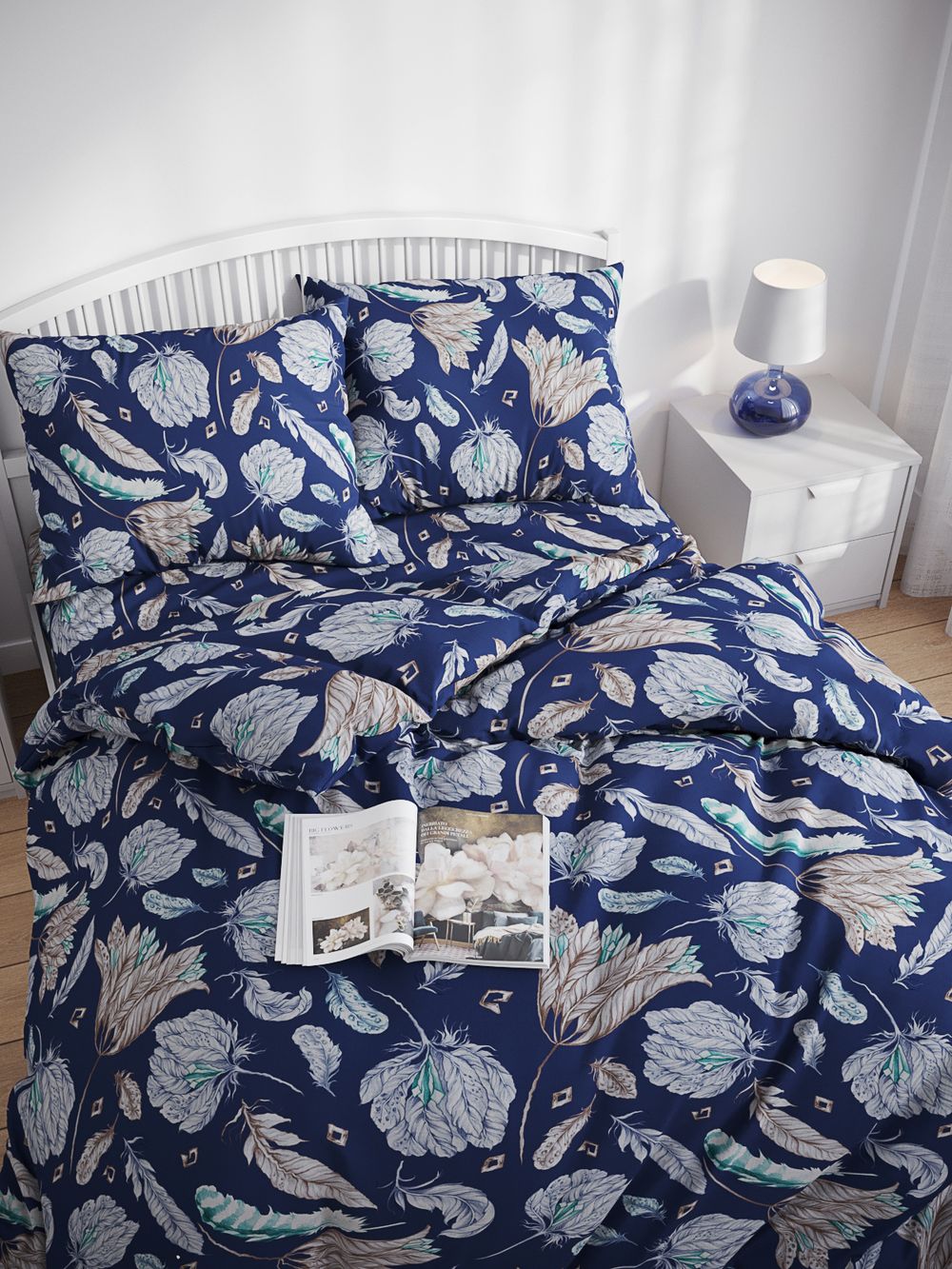 Простынь бязь Сказка "Хильда" 240x215 см