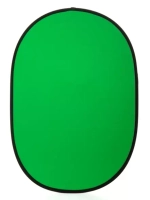 Фон тканевый на гибком каркасе RAYLAB RF-12 Green/Blue 150*200cm