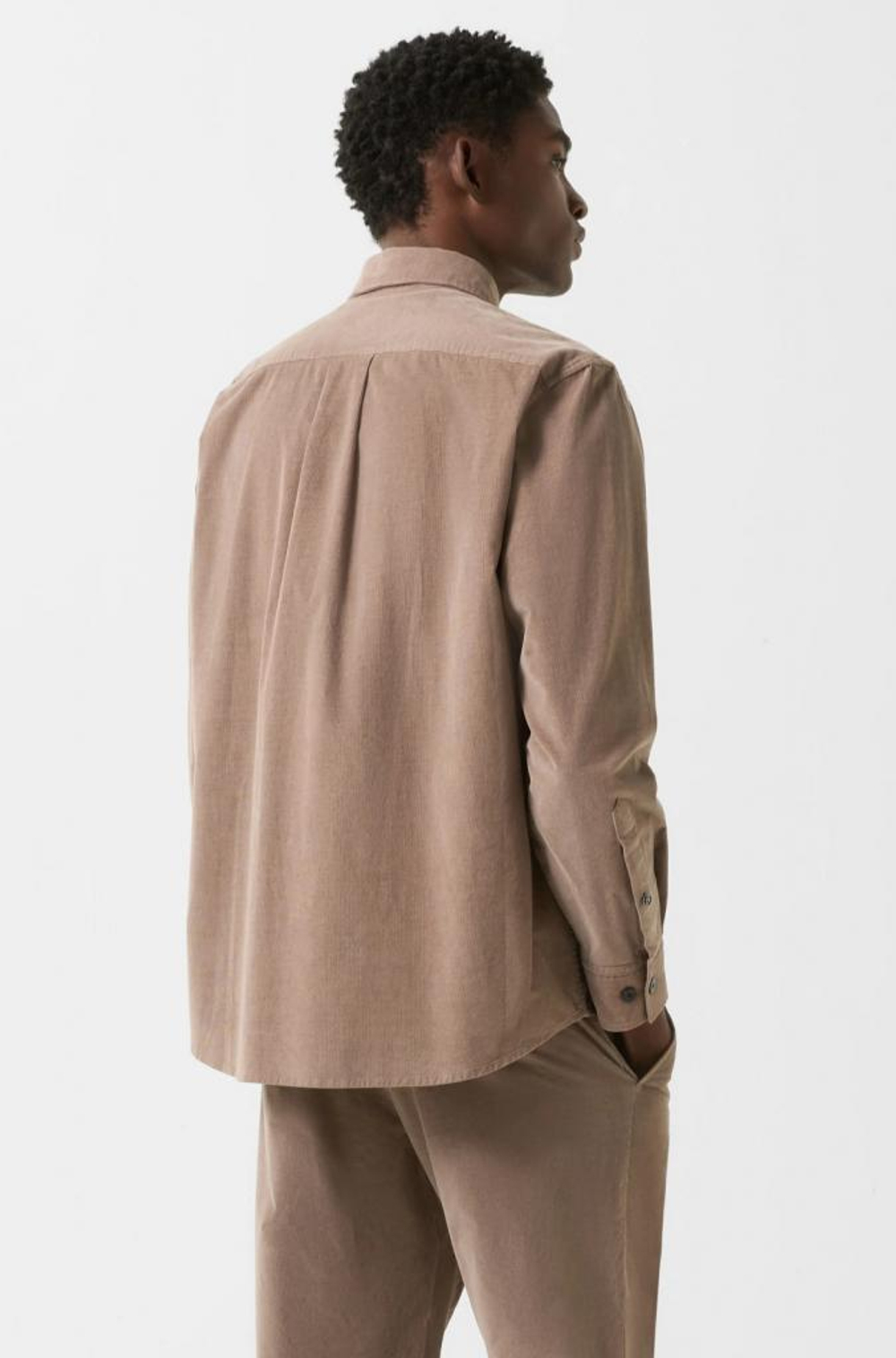 Рубашка мужская BOGNER HEIKO в песочном цвете