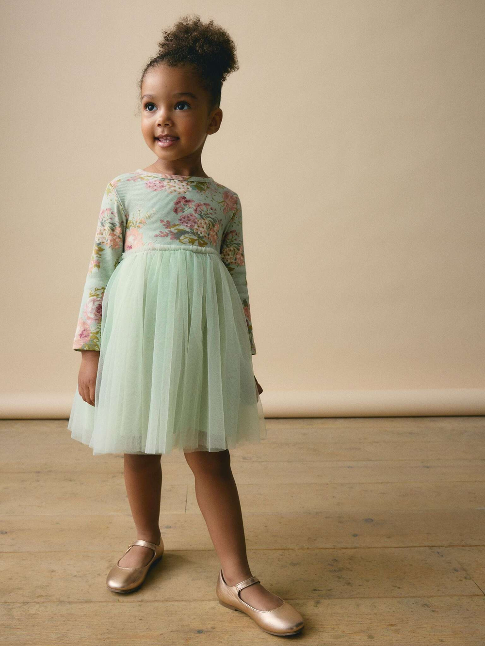 Платье для девочки Next B25-199, Мятный