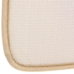 Набор для ванной и туалета 3 пр. «Волна» ( 2 коврика 50*80+50*40, 1 чехол на крышку унитаза) бежевый