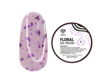 LOVELY Гель-лак с сухоцветами "Floral" оттенок фиолетовый, 5 ml