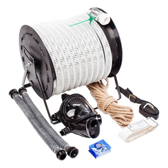 Шланговый дыхательный аппарат Бриз-0303(ПШ-10Б) шланг ПВХ Барабан(металлический) , комлектация ППМ