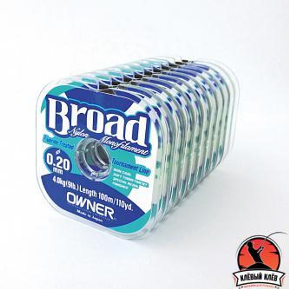 OWNER Леска Broad 100м 0,60мм 22кг