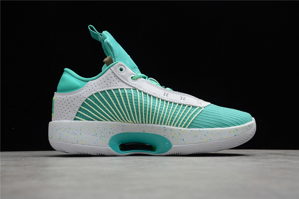 GUO AILUN X AIR JORDAN 35 LOW PF JADE WHITE/WHITE/GREEN