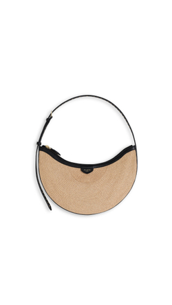 ALAÏA СУМКА ONE PIECE DEMI LUNE, НАТУРАЛЬНЫЙ