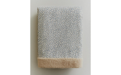 Zara Home плед из хлопка, синий, 90x120 см