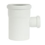 Тройник канализационный малошумный 110х50 мм 87,5° RTP Elite