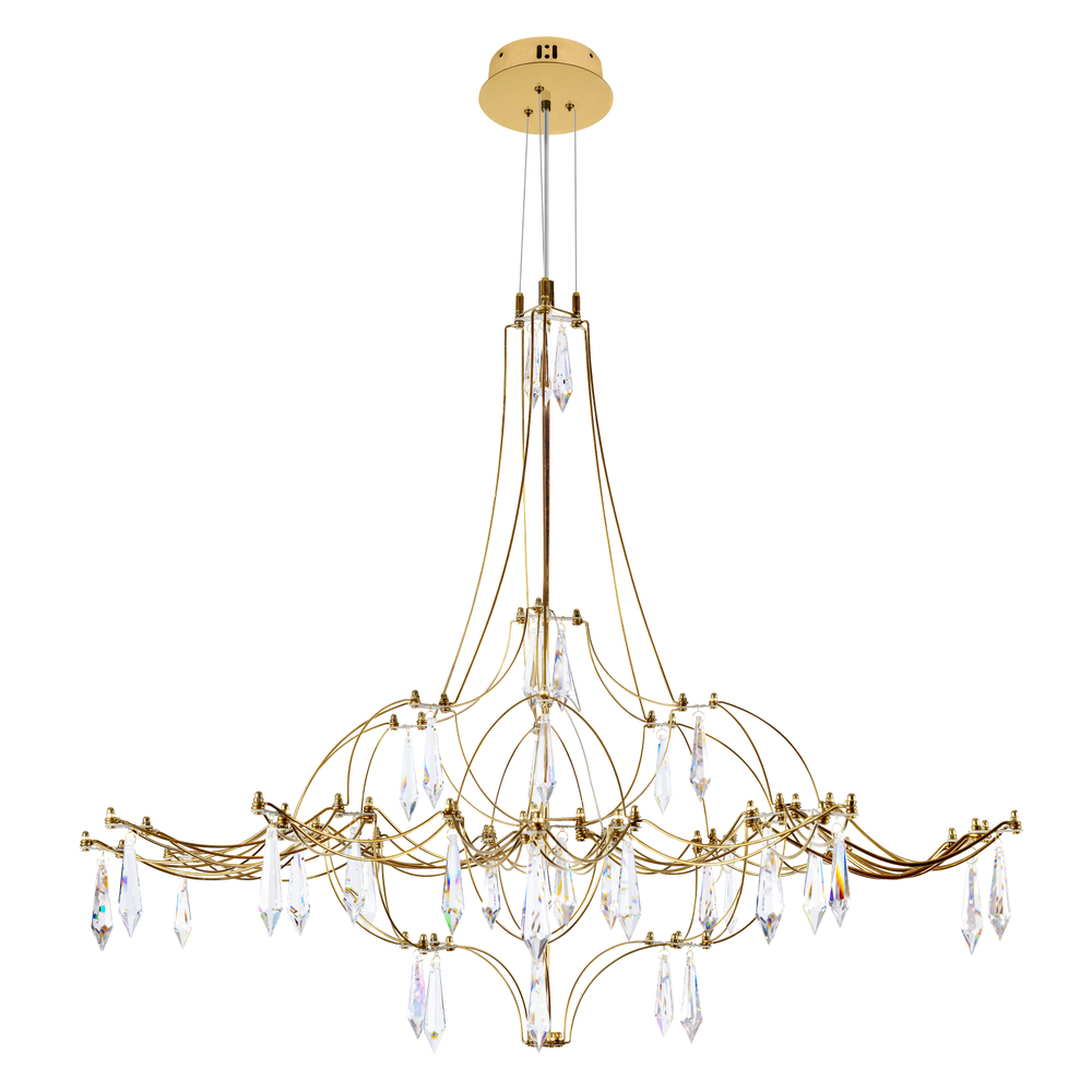Подвесная светодиодная люстра Loft It Mira 10588/800 Gold Asfour