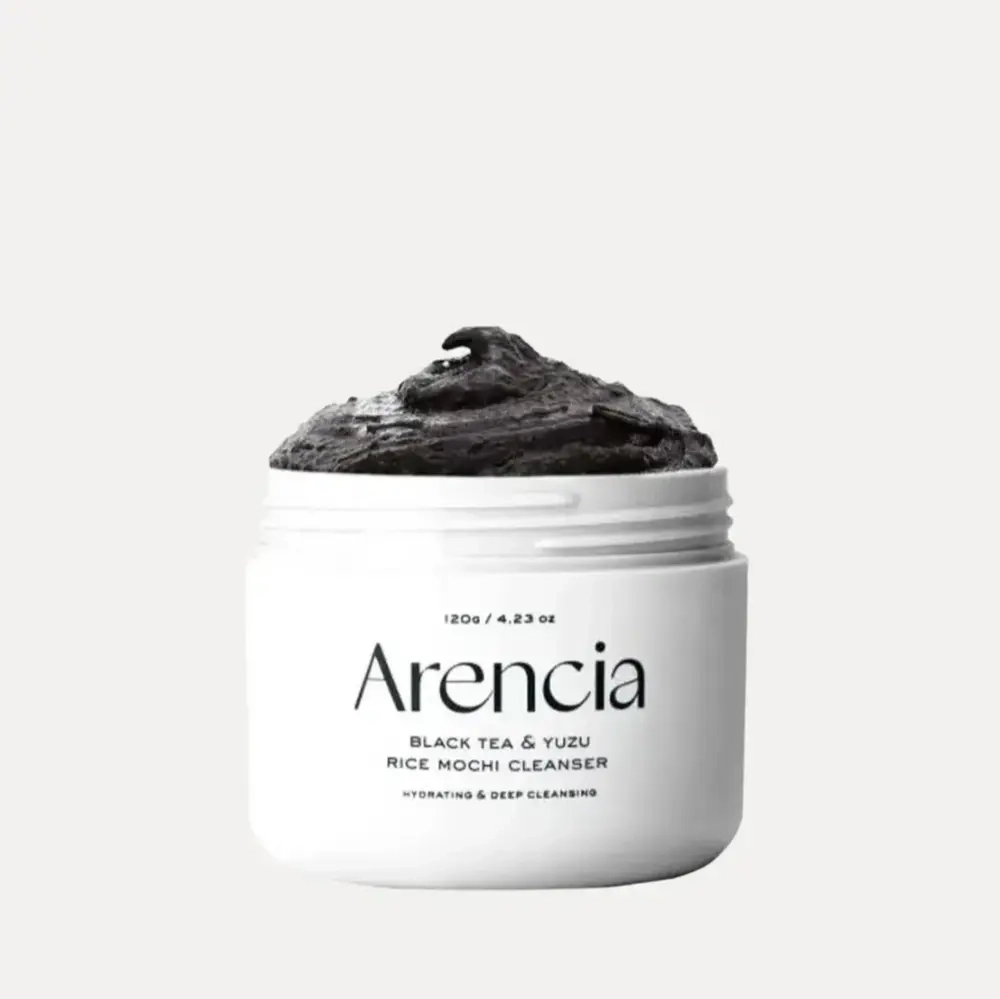 ARENCIA Пенка для глубокого очищения кожи Black Tea Rice Mochi Cleanser (120 г)
