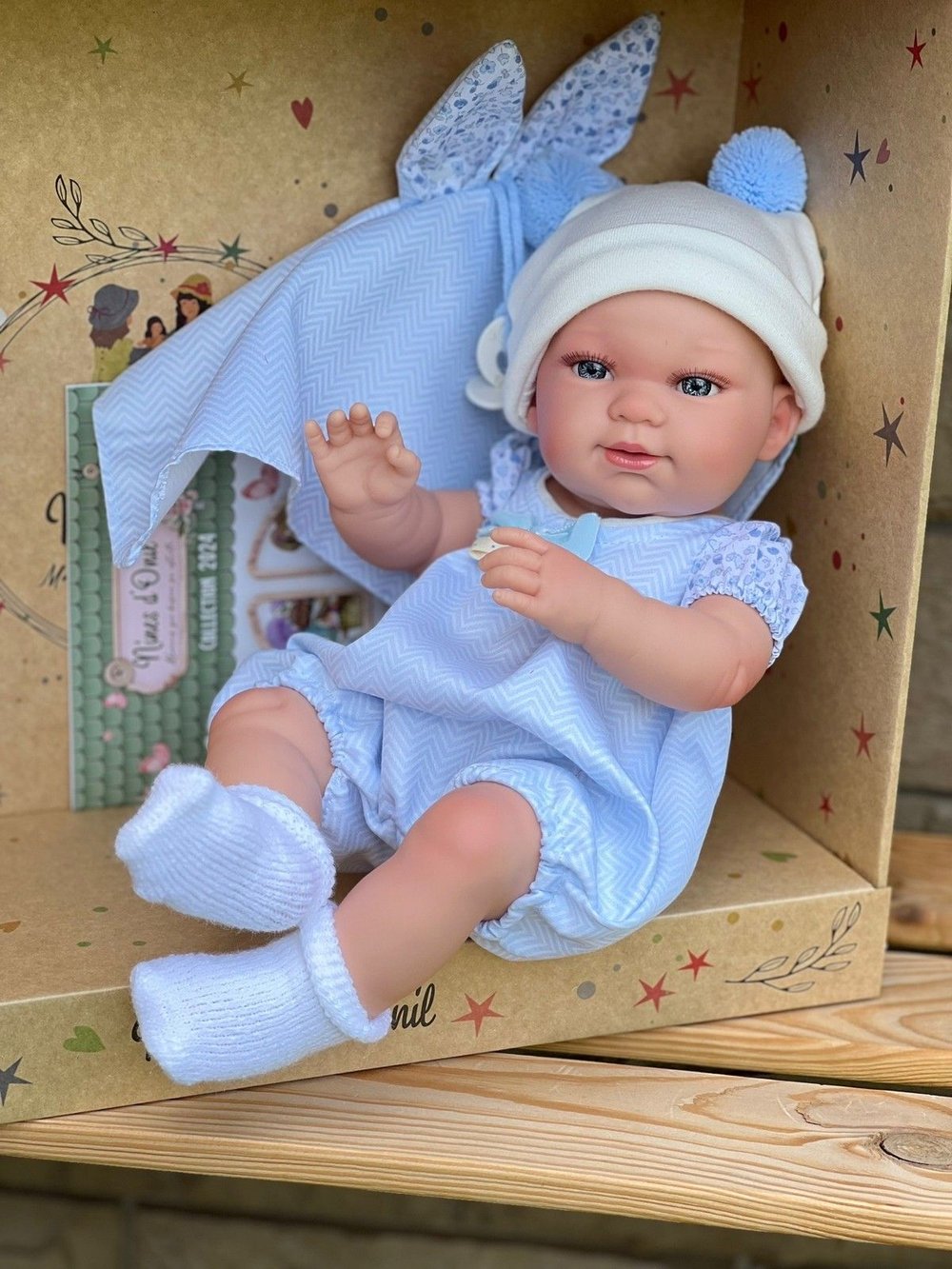 Кукла Nines виниловая 37см Recien Nacido (3622)