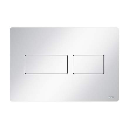 Металлическая панель смыва для унитаза TECEsolid, (белая глянцевая)