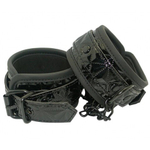 Наручники на цепочке Luxury fetish черные