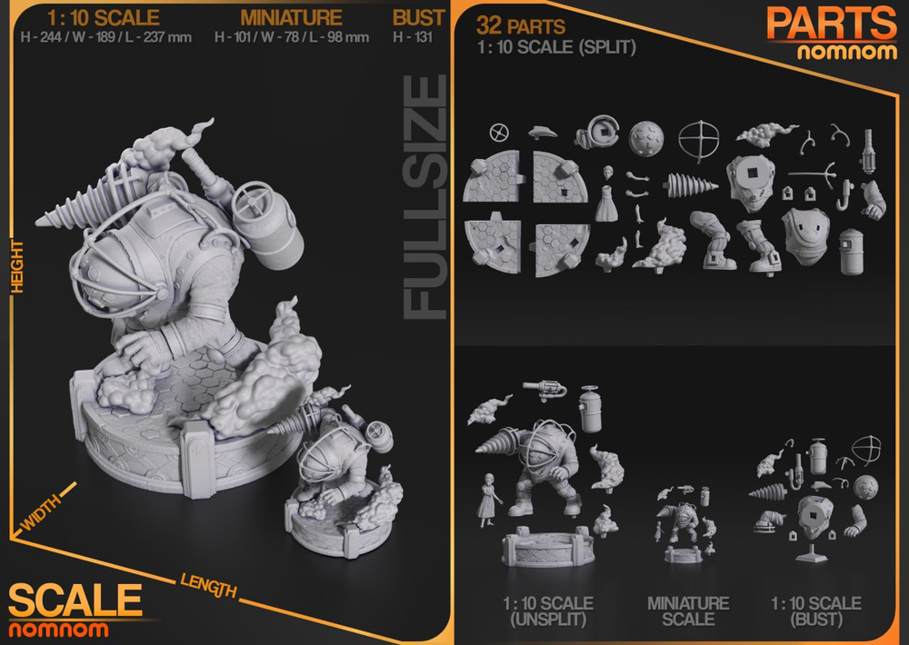 Фигурка Big Daddy Bioshock