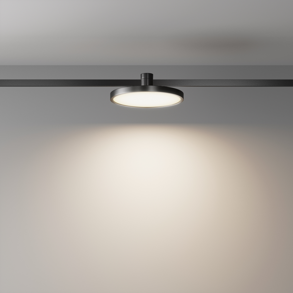 Магнитный трековый светильник Maytoni Plato TR153-1-10W3K-B