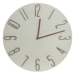 GAEM Часы настенные декоративные, L35,5 W2,5 H35,5 см, (1xАА не прилаг.), 2в.