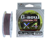 Шнур YGK G-Soul Upgrade X4 200м #1.0 0.165мм 18lb 8.16кг Real Sports