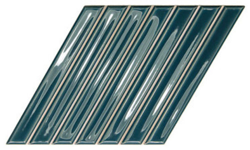 Настенная плитка Spike Bars B Peacock Blue