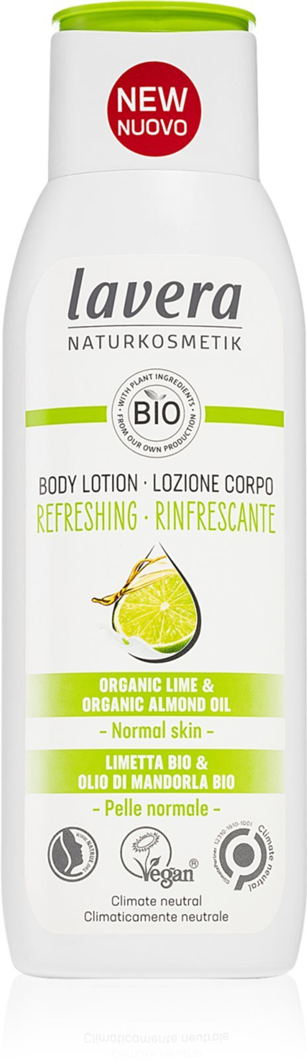 Lavera Refreshing - освежающий лосьон для тела /   200  ml  / GTIN 4021457637645