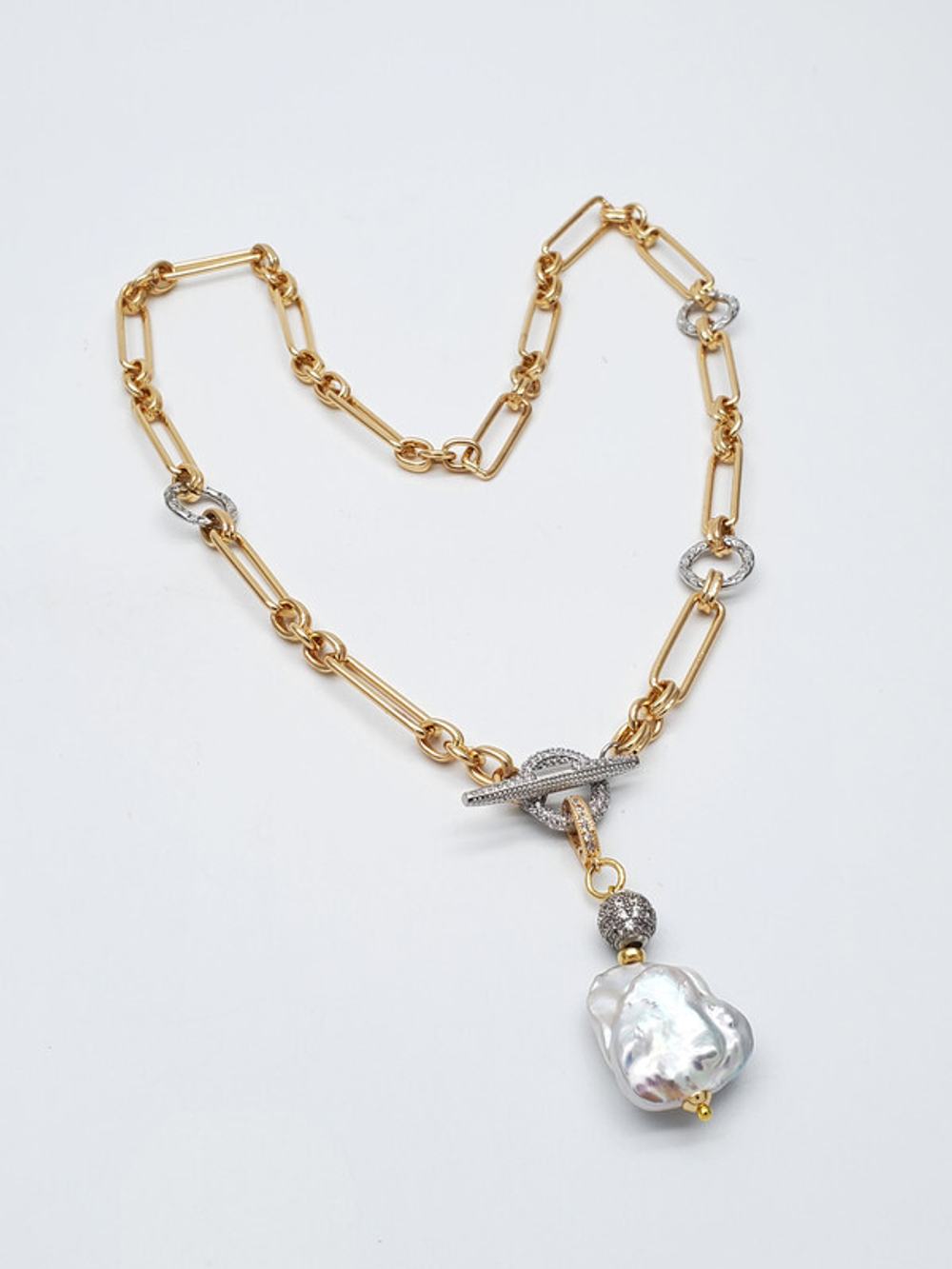 91001108 Колье SELENA PEARLS