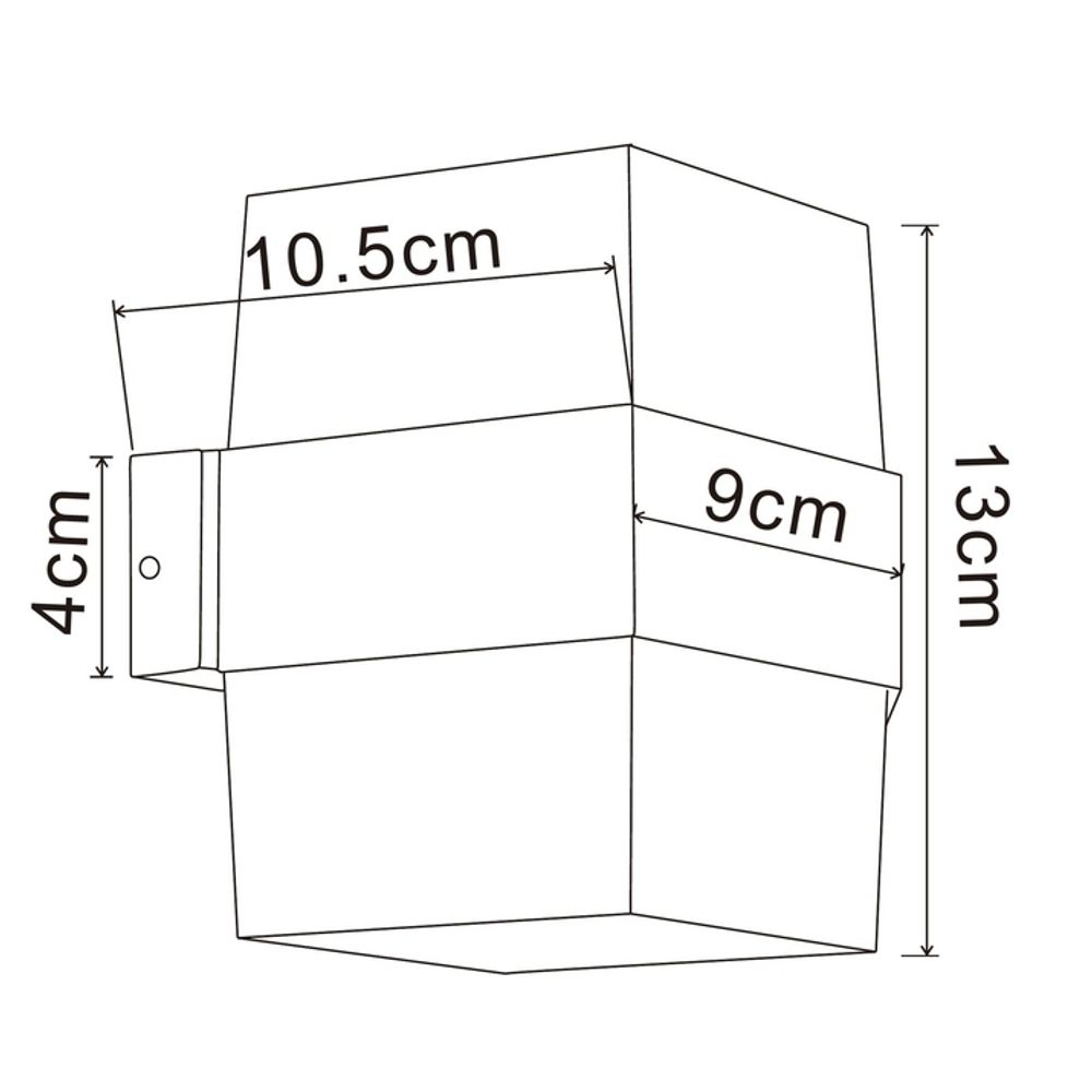 Уличный настенный светильник Arte Lamp