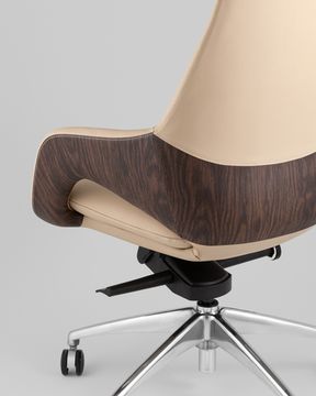 Кресло руководителя TopChairs Reign бежевый