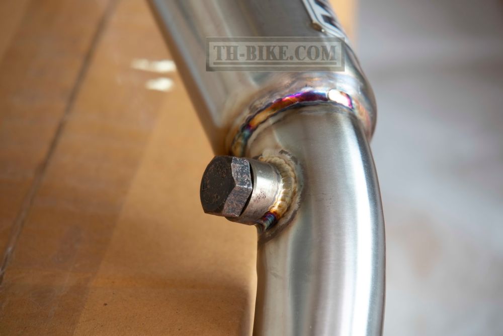 Full Exhaust System for Honda CRF250L-M-Rally (2012-2020). Made in Thailand. MOTO-X V.1 Carbon