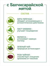 &quot;Наш чай&quot; Зелёный с бахчисарайской мятой (20 пирамидок)