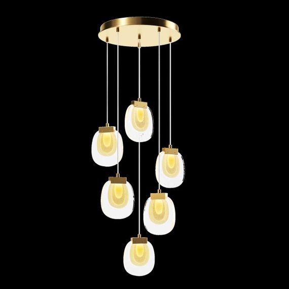 Подвесной светодиодный светильник Maytoni Modern Biology MOD367PL-L18BBSK