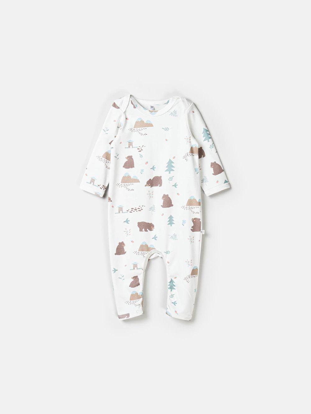 Слип с кнопками по шаговому шву "Тайга" 0+