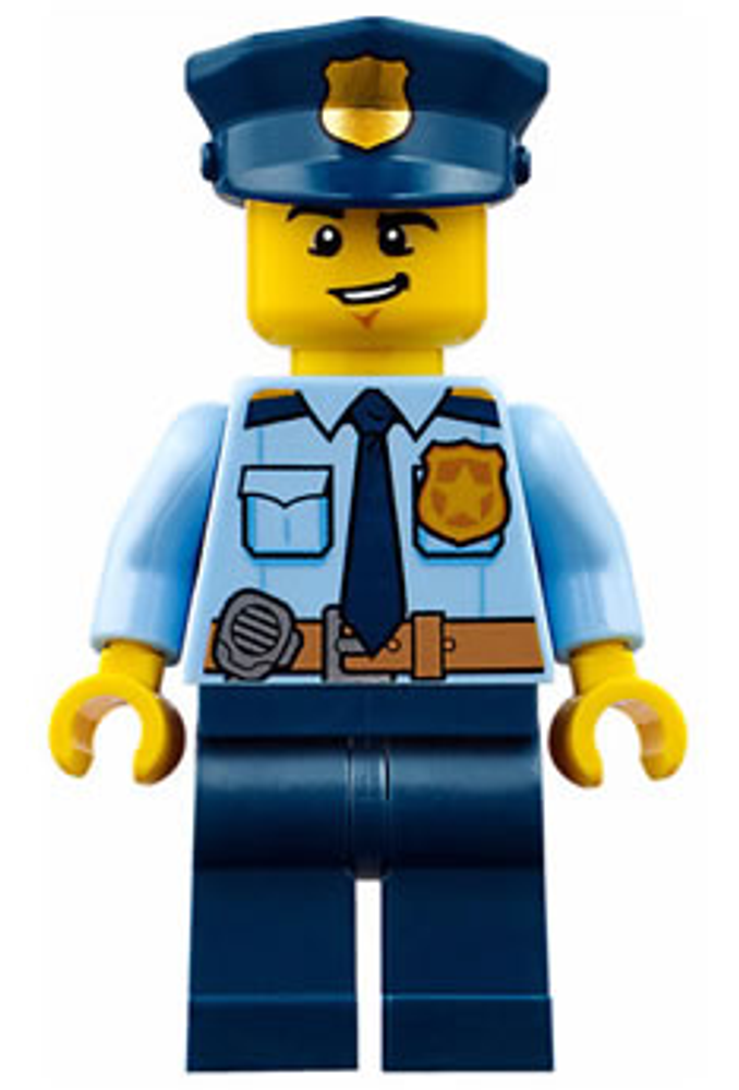 Минифигурка LEGO Cty0743  Полиция — городская рубашка