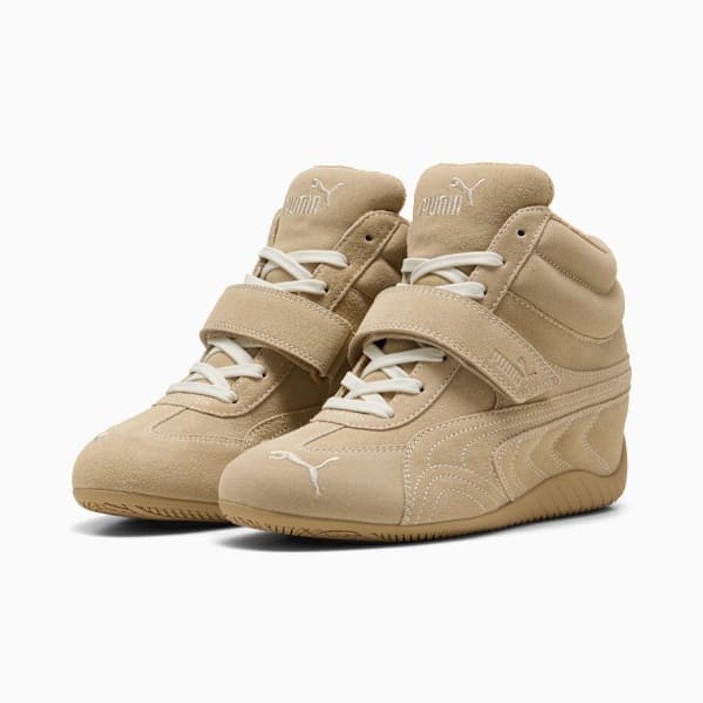 PUMA Женские кроссовки Speedcat Wedge Tonal, песочный