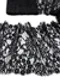 01-40 Кружево шантильи 23 см, черный 170