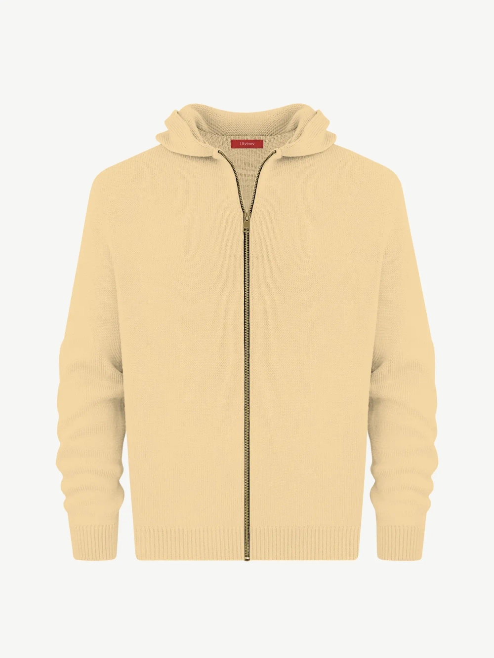 Толстовка на замке из хлопка