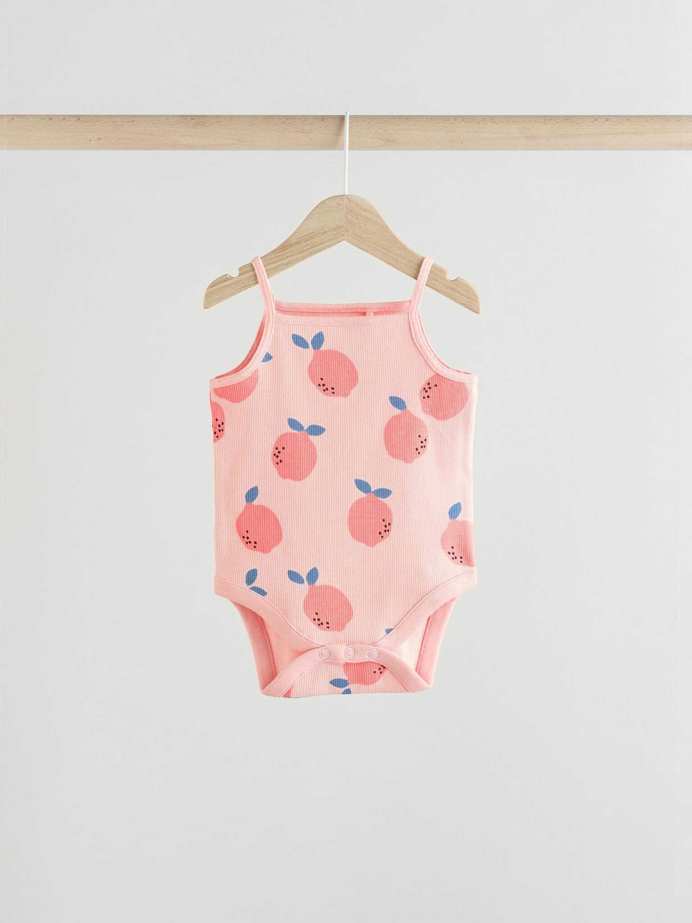 Боди без рукавов для малышей Next E58-050, 5 шт., Салатовый, Розовый, Бежевый