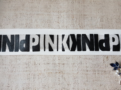 Резинка декоративная, ш. 5,5 см