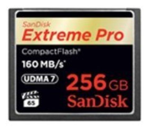 Карта памяти SanDisk Extreme Pro CompactFlash 160MB/s 256GB SDCFXPS-256G