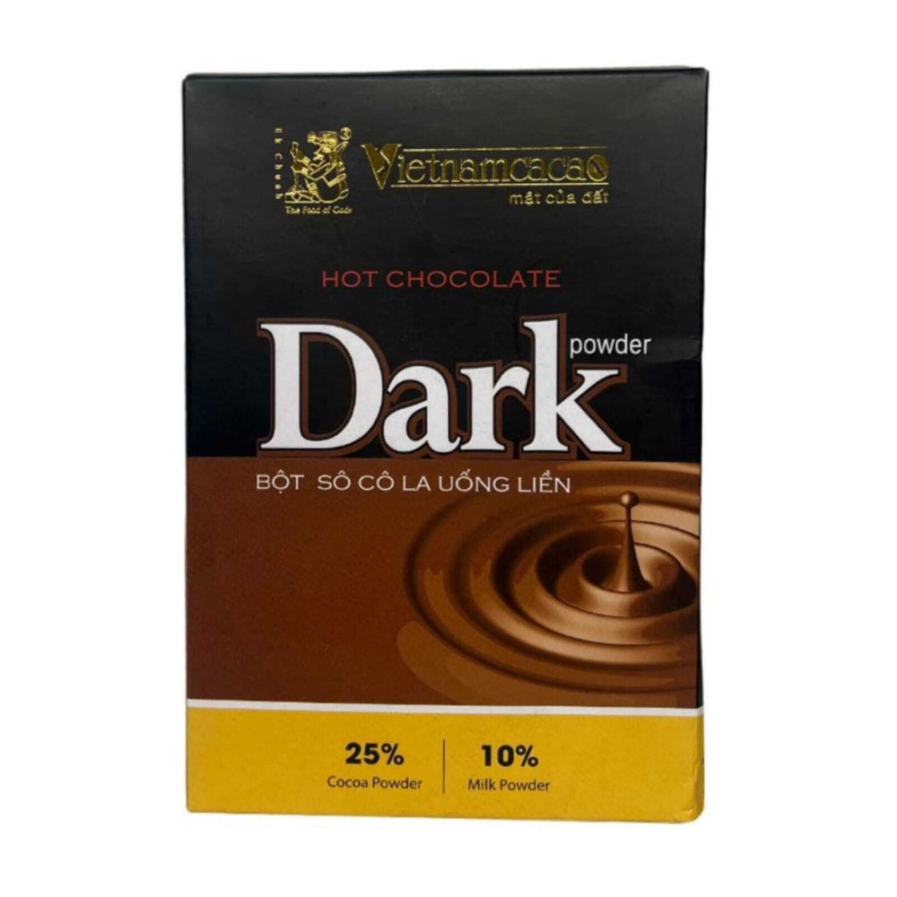 Горячий темный шоколад Vietnamcacao растворимый 15 саше, 2 шт