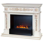 Каминокомплект Real Flame Estella 25,5/26 WT с очагом 3D Cassette 630 Black Panel