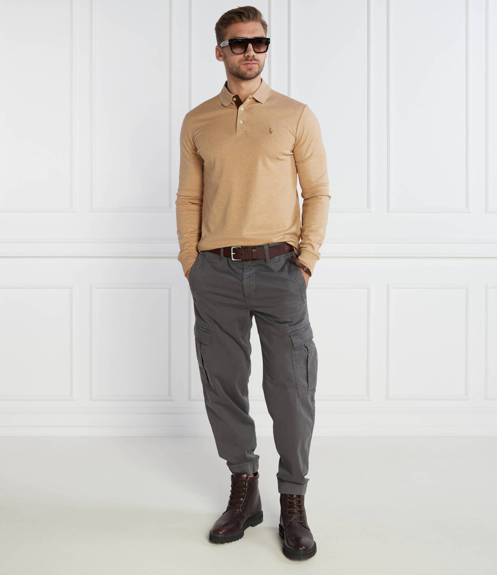 Поло POLO RALPH LAUREN - коричневый(710671785)