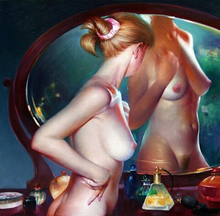 Плотников Вячеслав (род. 1962) - эротическое искусство русского художника