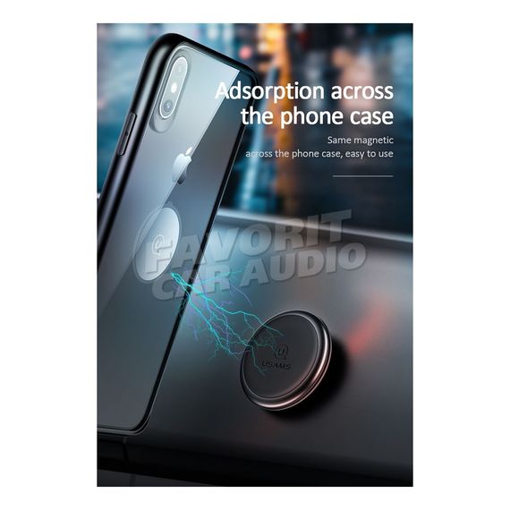 Держатель Usams US-ZJ050 серебряный