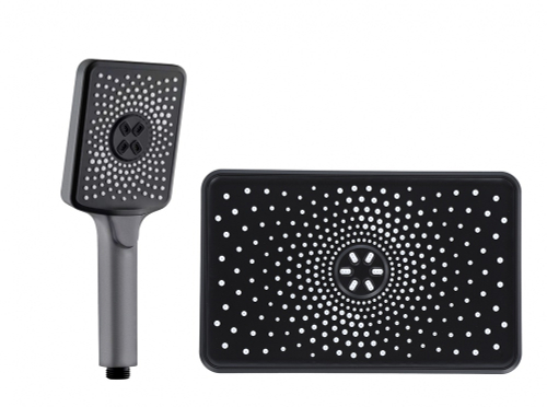 HT3022-3  Набор леек (троп.+ручная, ГРАФИТ) HANSEN (40/1шт)