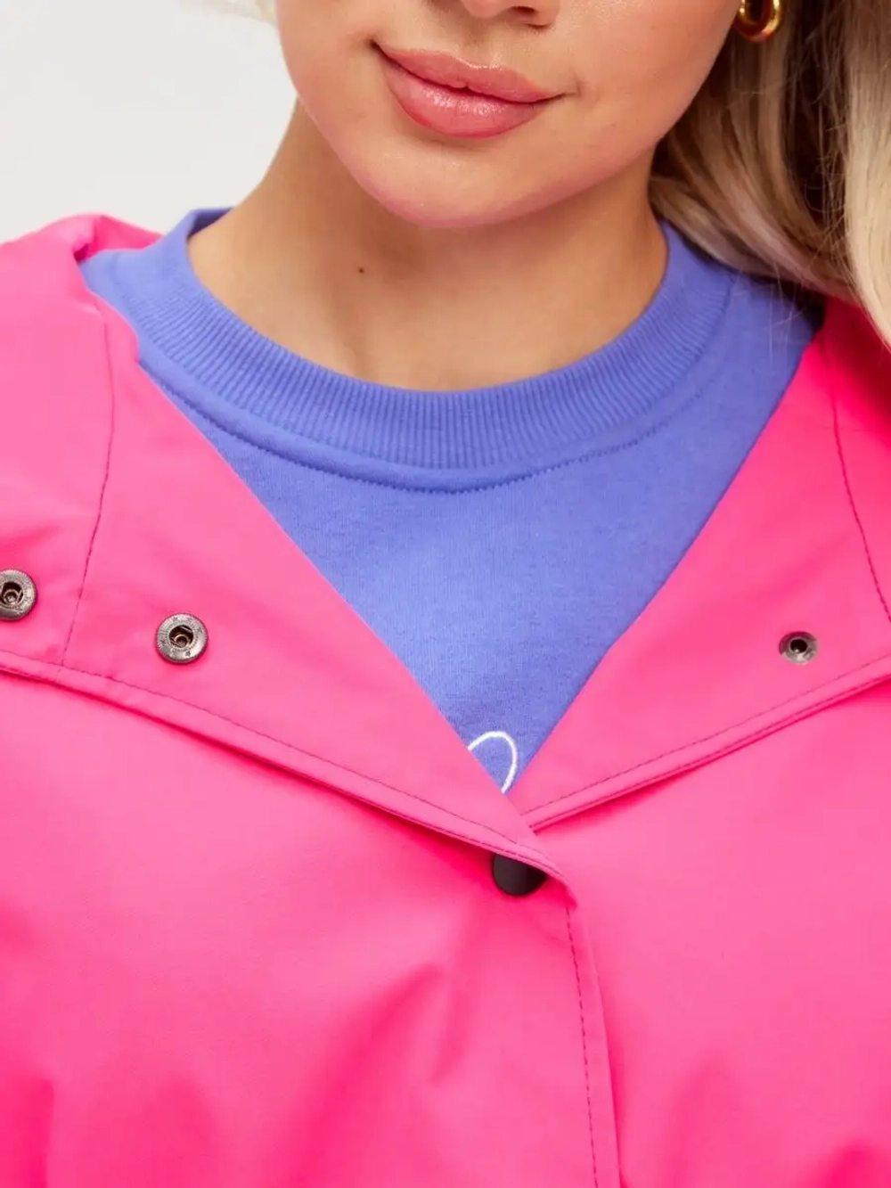 Ветровка осенняя с капюшоном