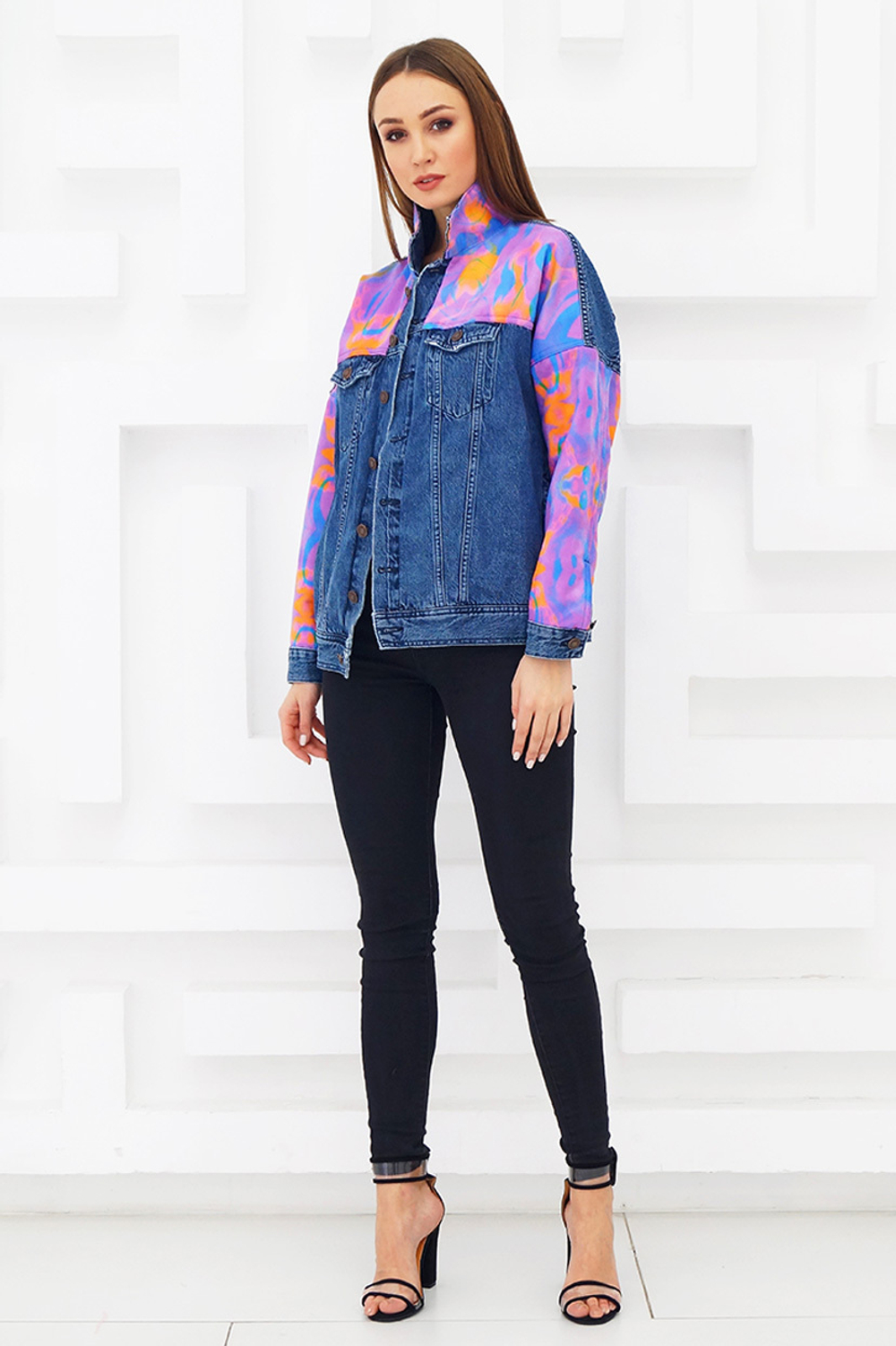 LIGVIANNI Джинсовая куртка Denim Jacket Polar Bear